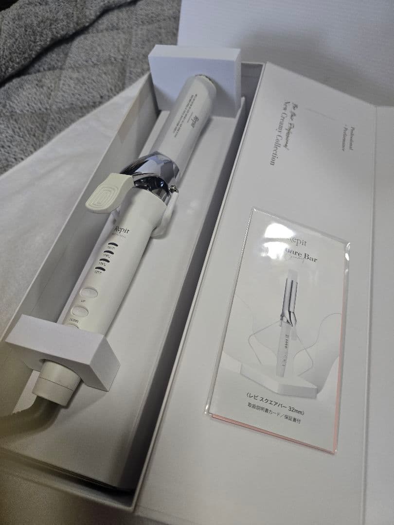 最新！形が付きやすい！正規品 クレイツ ヘアカールアイロン32mm