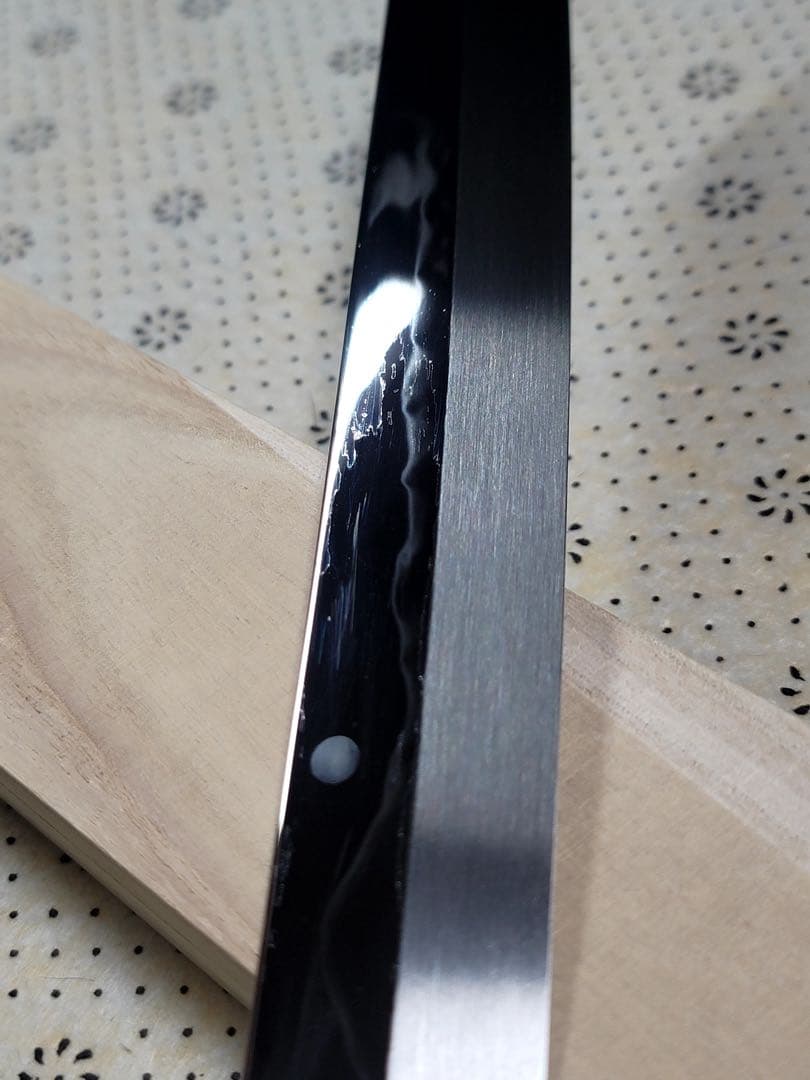 堺打ち刃物　富士山　本焼　白鋼　切付け柳刃300