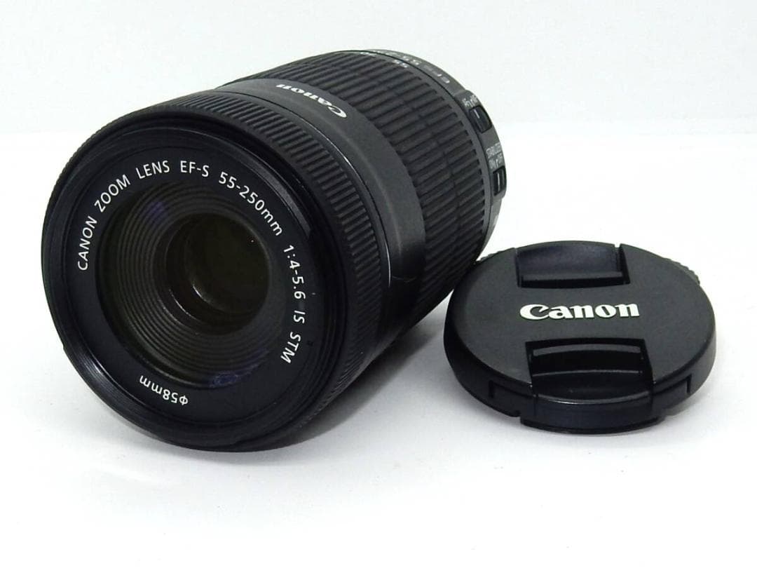 レンズ(ズーム) CANON EF-S 55-250mm F4-5.6 IS STM