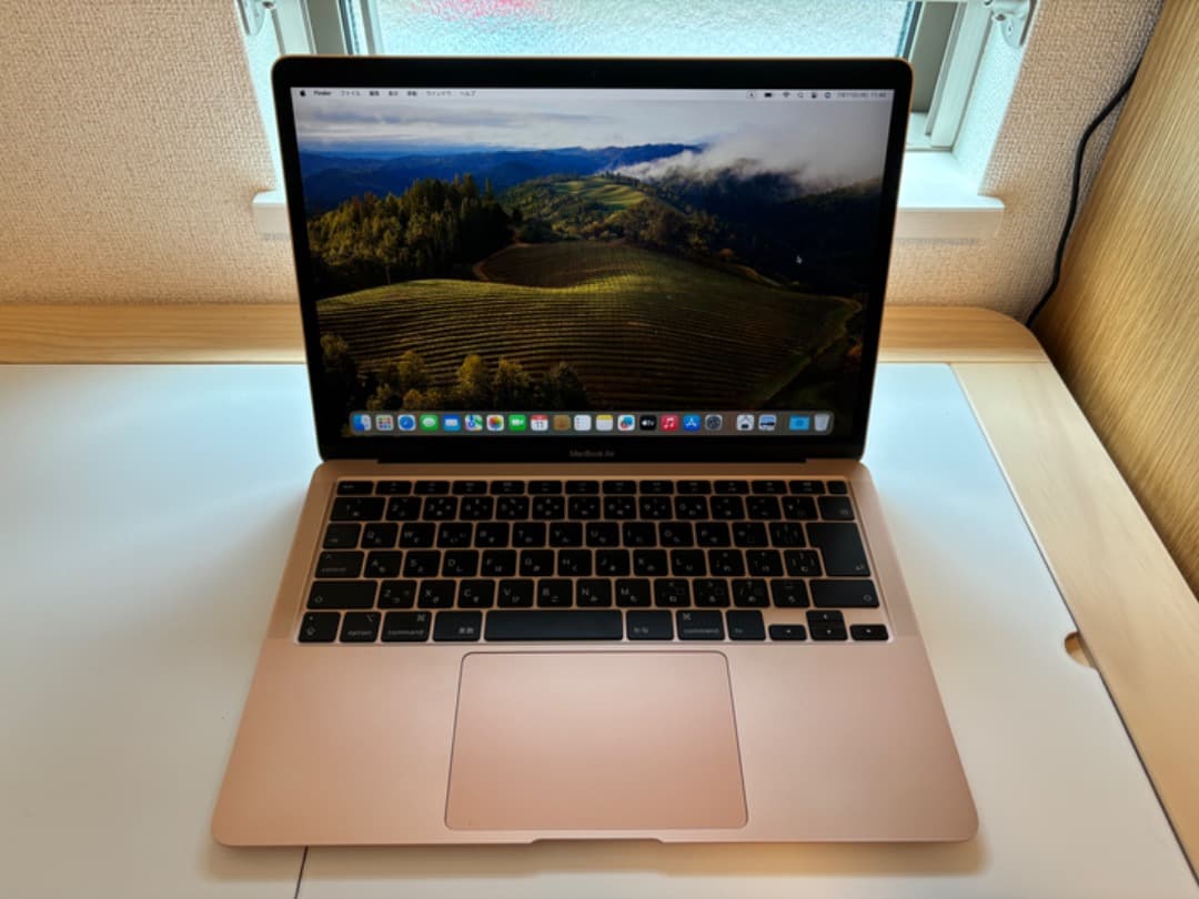 MacBook Air 13インチ ゴルド 8GB 512GB i5 2020年