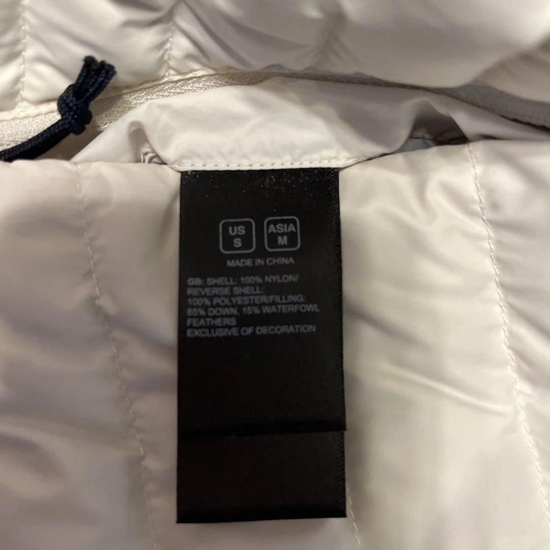 The North Face ダウンジャケット リバーシブル　ホワイト/花柄