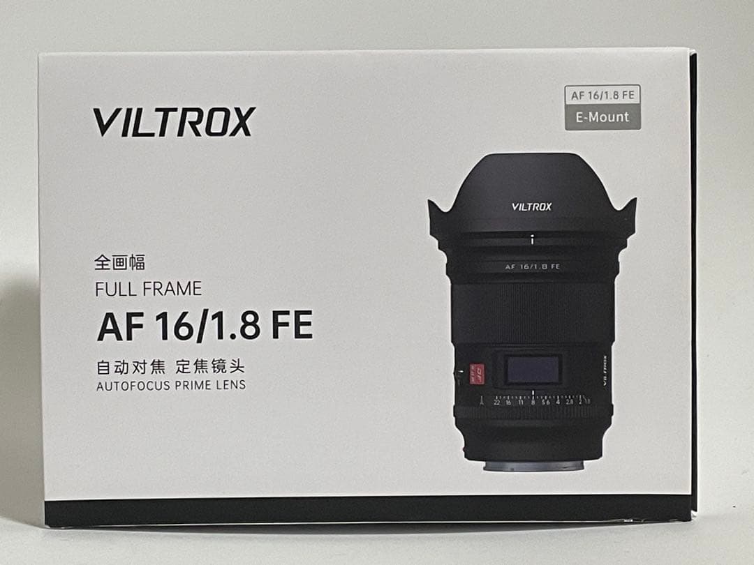 Viltrox 16mm F1.8 Eマウント 単焦点レンズ