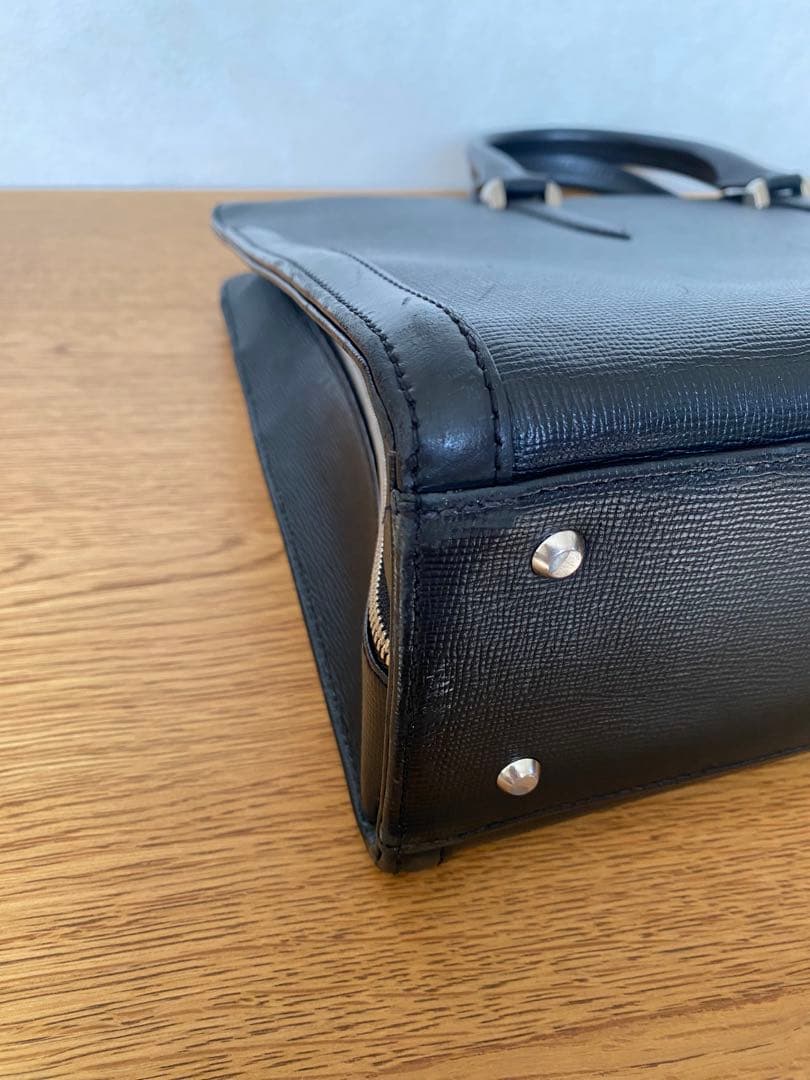 TAKEO KIKUCHI タケオキクチ ビジネスバッグ　ブリーフケース　黒