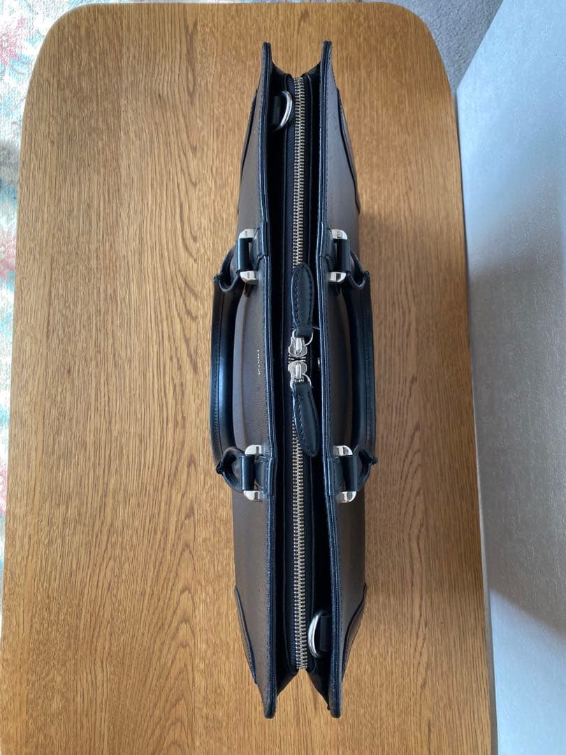 TAKEO KIKUCHI タケオキクチ ビジネスバッグ　ブリーフケース　黒