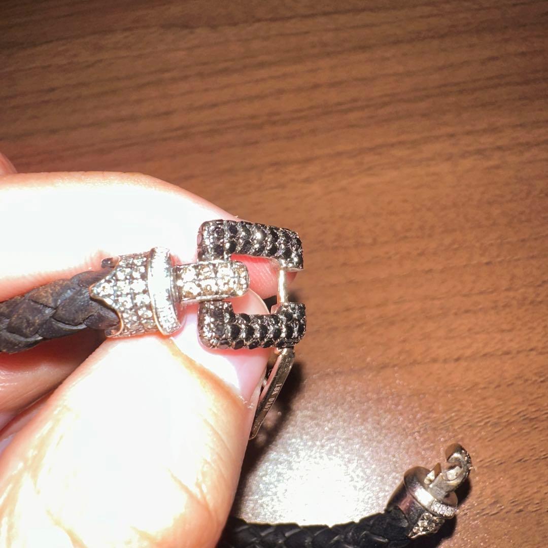 ブラックダイヤモンドブレスレット