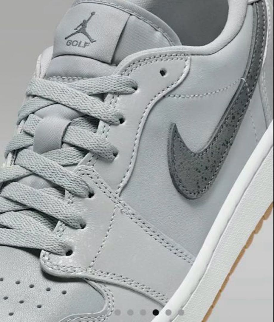 エアジョーダン 1 LOW G グレー ゴルフ用