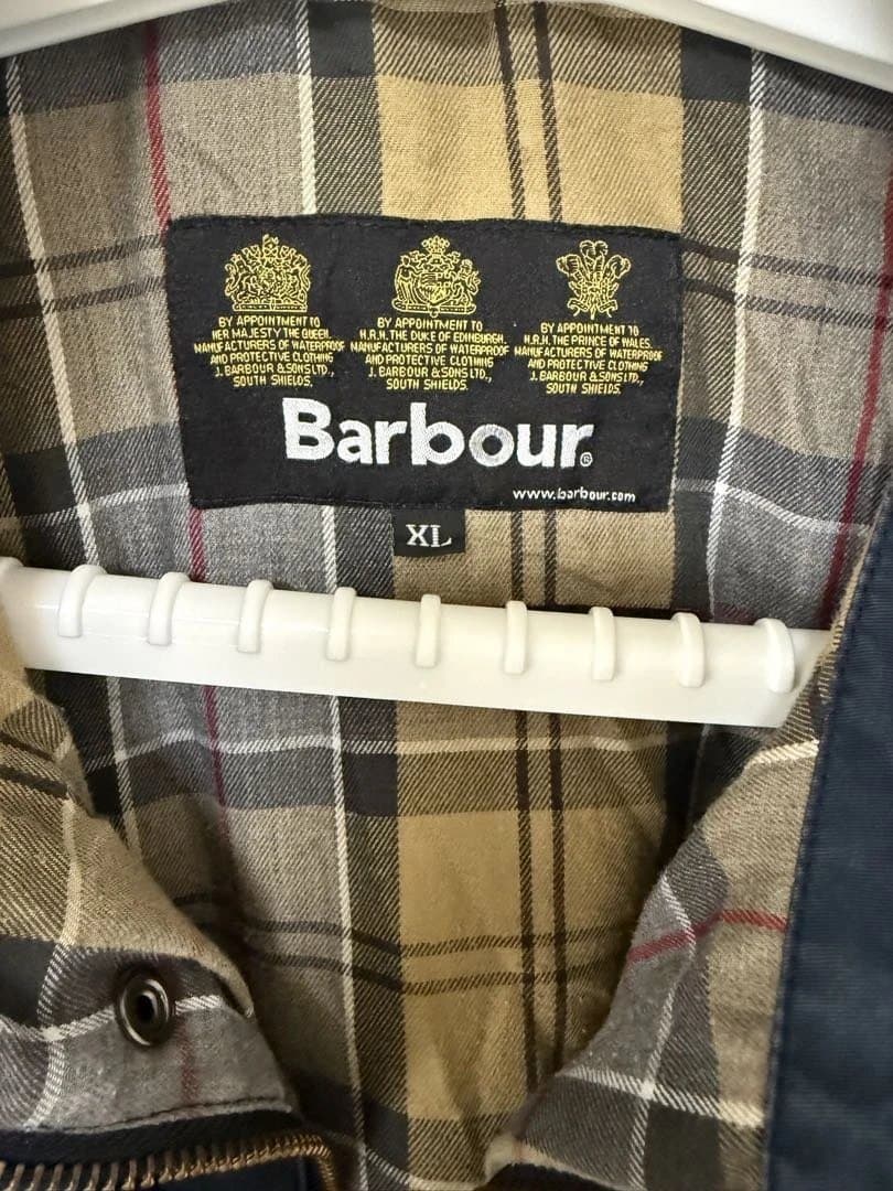 Barbour ネイビー　ビューフォート