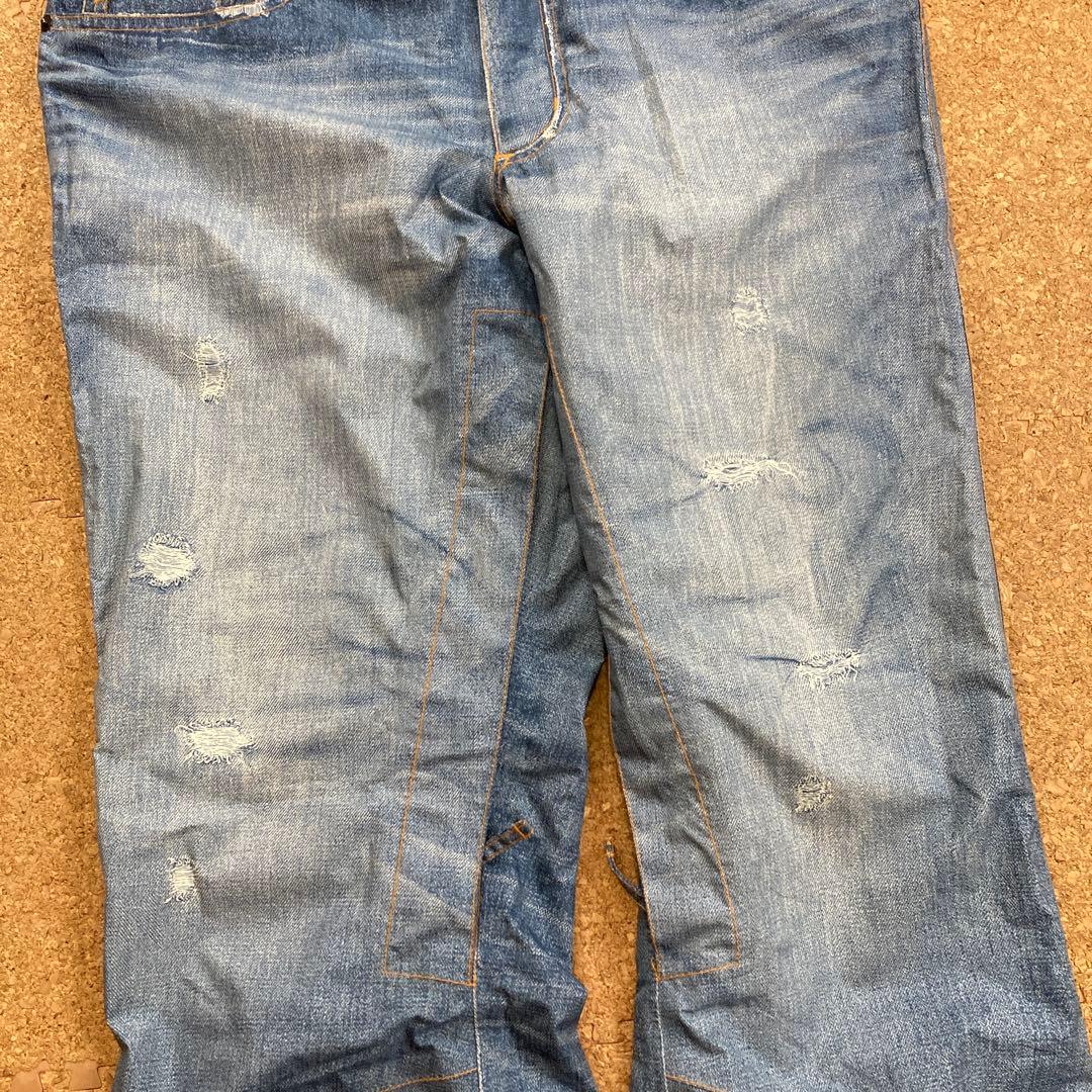 【美品】バートンBURTON GORE-TEXスノボウェア スノボMメンズ紺