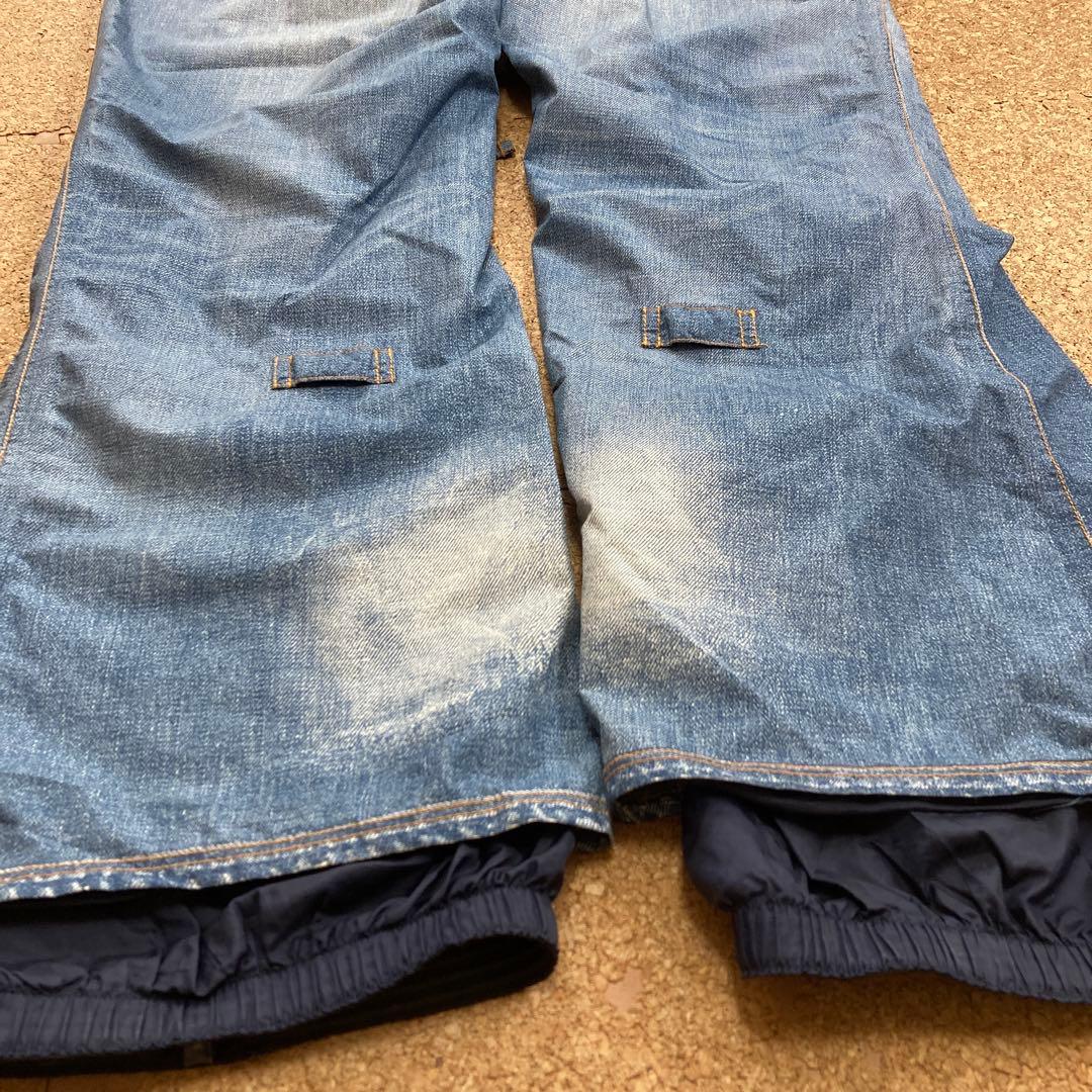 【美品】バートンBURTON GORE-TEXスノボウェア スノボMメンズ紺