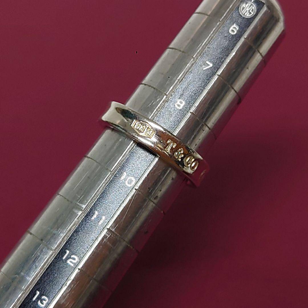 サ*ー様 ティファニー　925 リング　ナローリング　#9