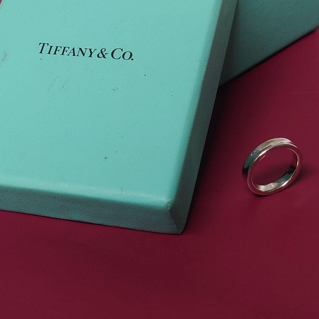 サ*ー様 ティファニー　925 リング　ナローリング　#9