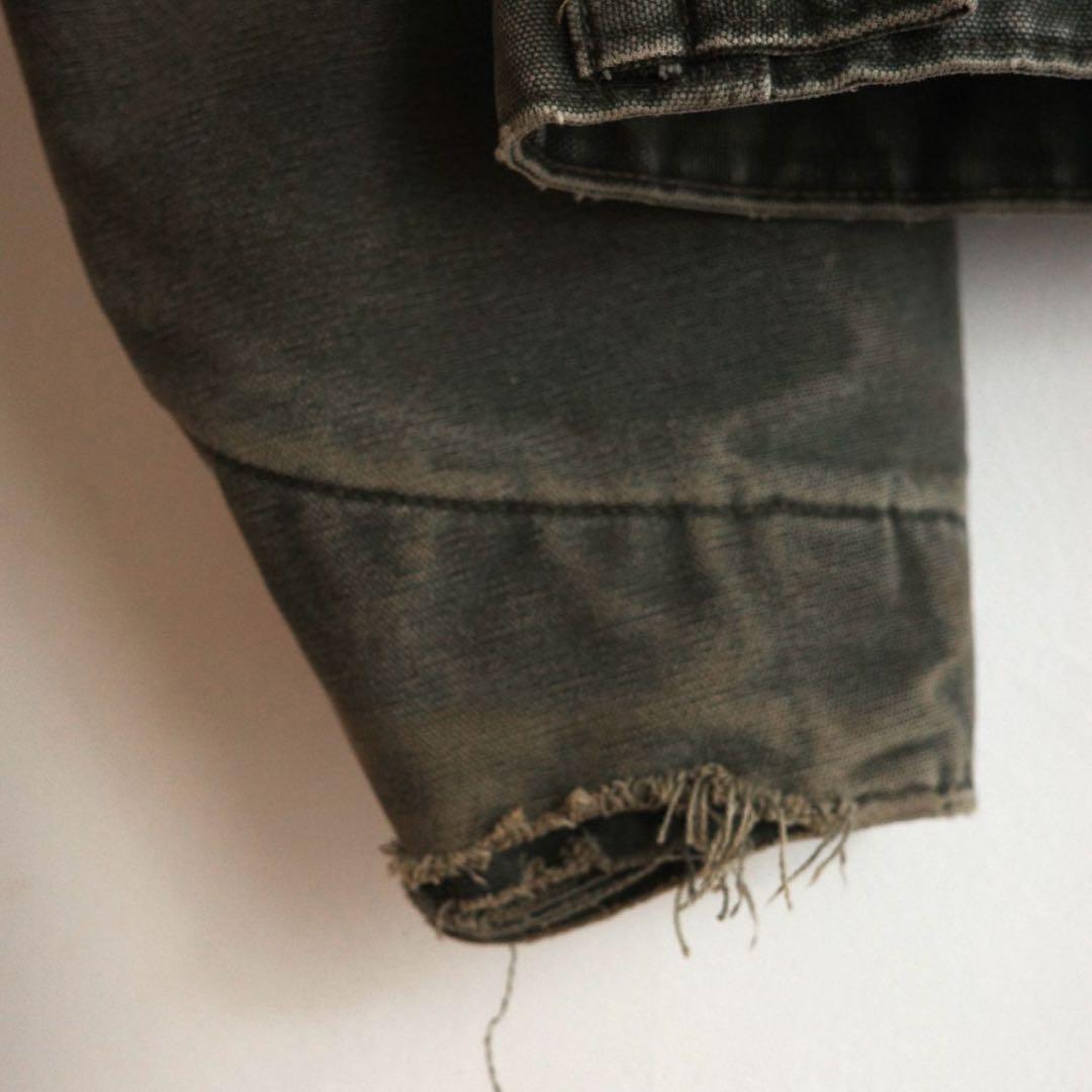 短丈個体 02年 US製 カーハート Mos デトロイトジャケット J97