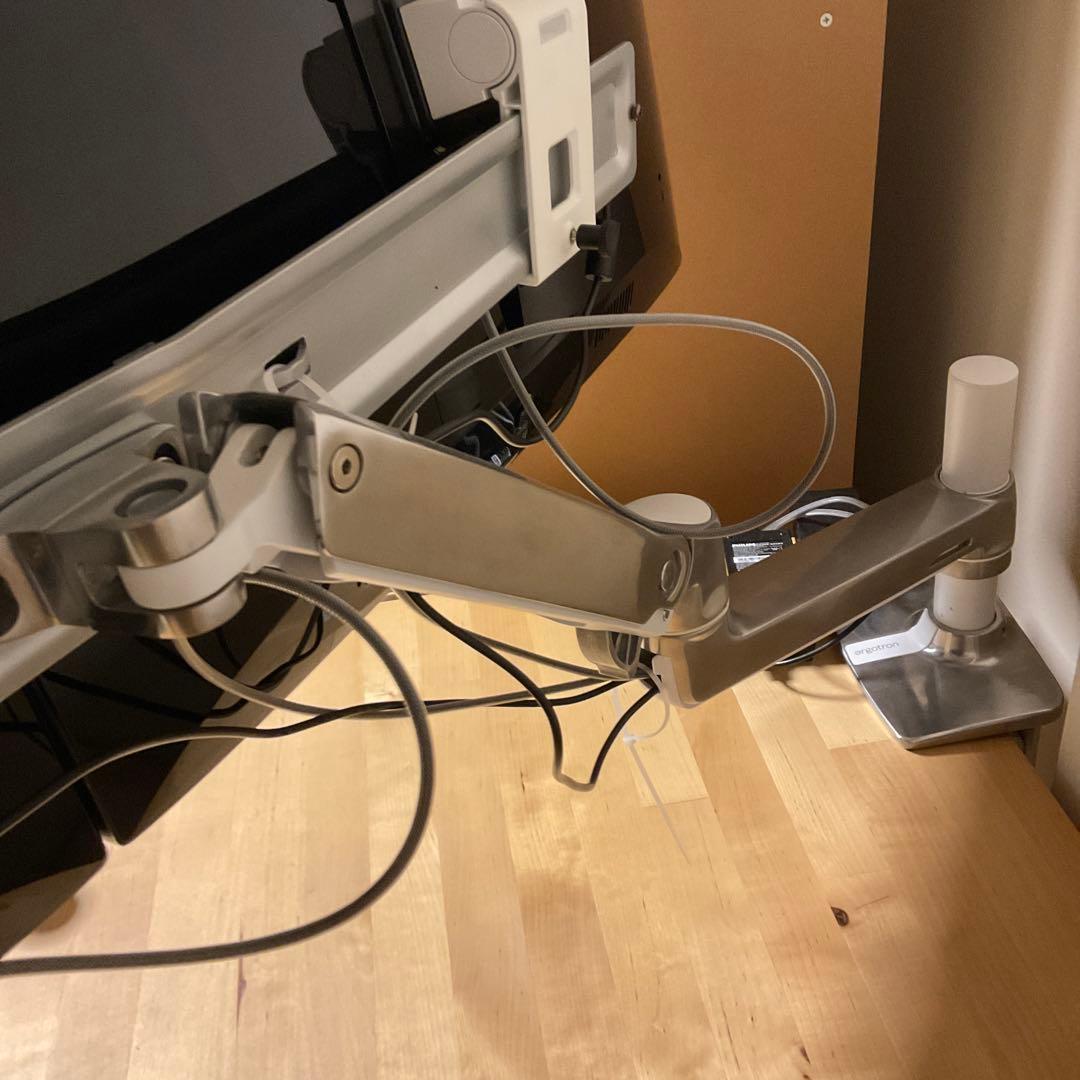 エルゴトロン LX デュアル　ダイレクトモニターアーム　横型