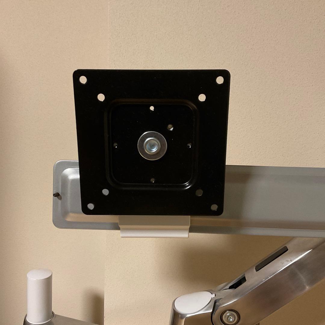 エルゴトロン LX デュアル　ダイレクトモニターアーム　横型