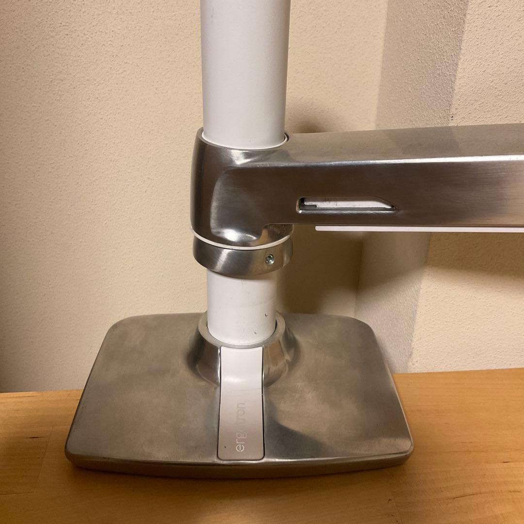 エルゴトロン LX デュアル　ダイレクトモニターアーム　横型