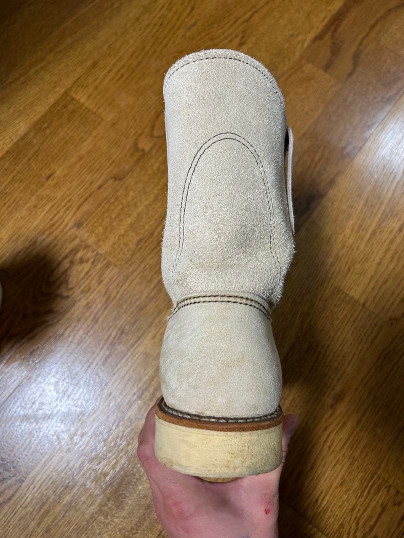 レッドウィング　ペコスブーツ　スェード