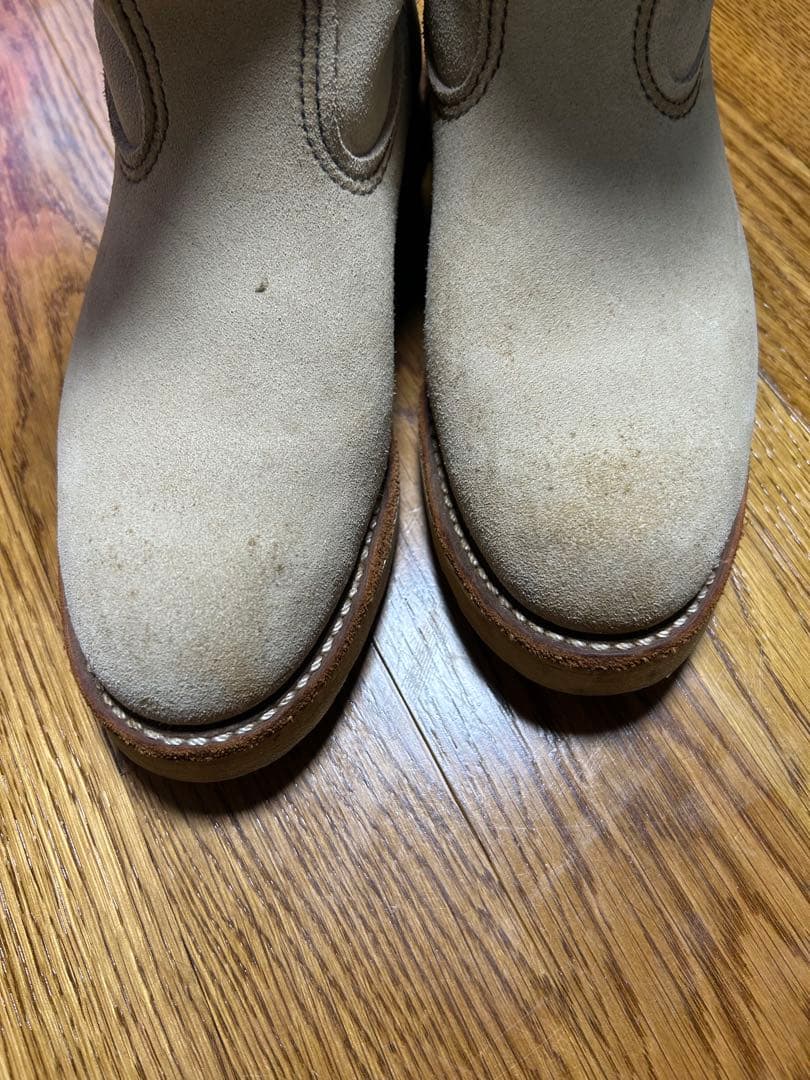 レッドウィング　ペコスブーツ　スェード