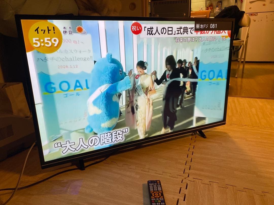 2019年製 Joyeux ジョワイユ 43インチ 4kテレビ