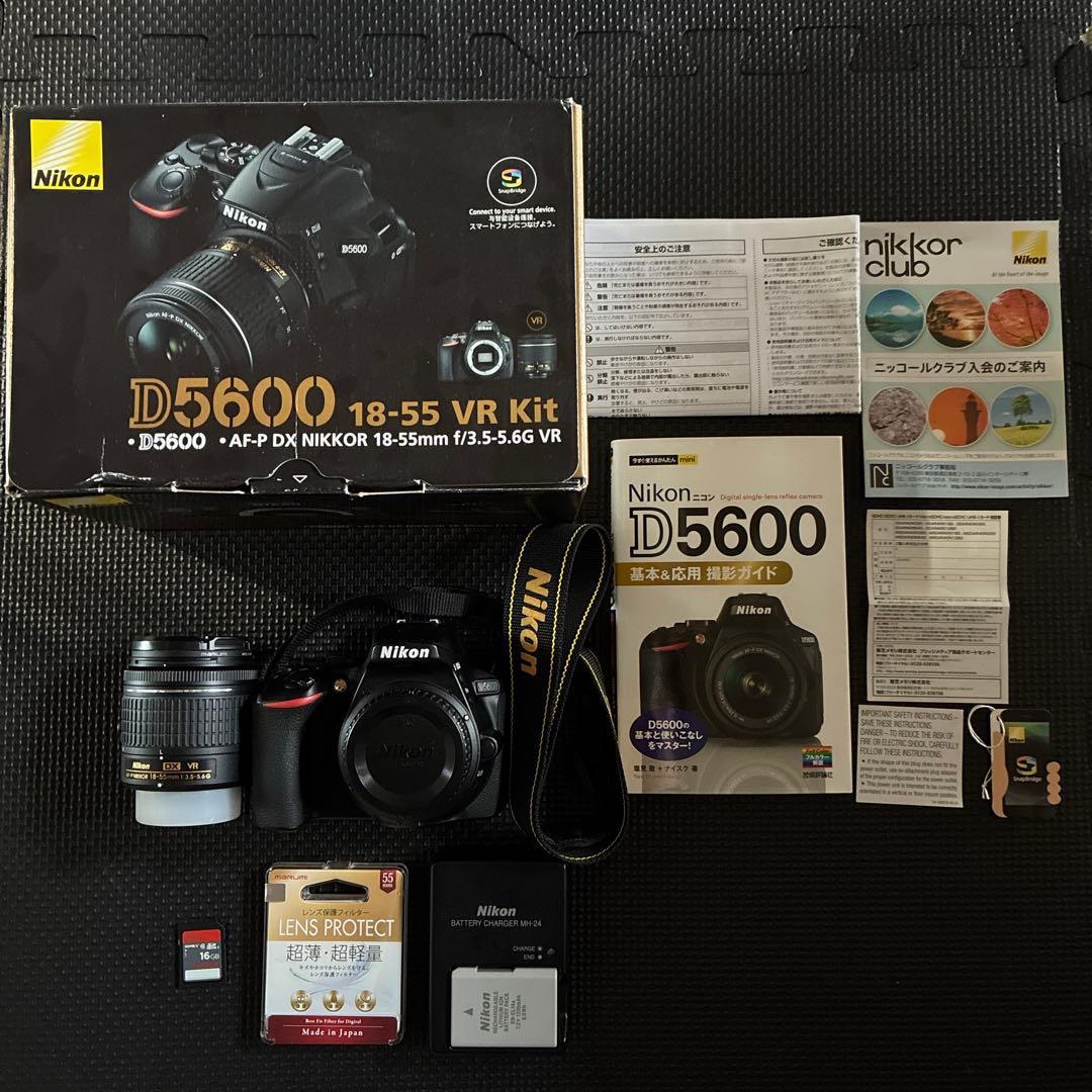 Nikon D5600 デジタル一眼レフカメラ 18-55mm VRキット