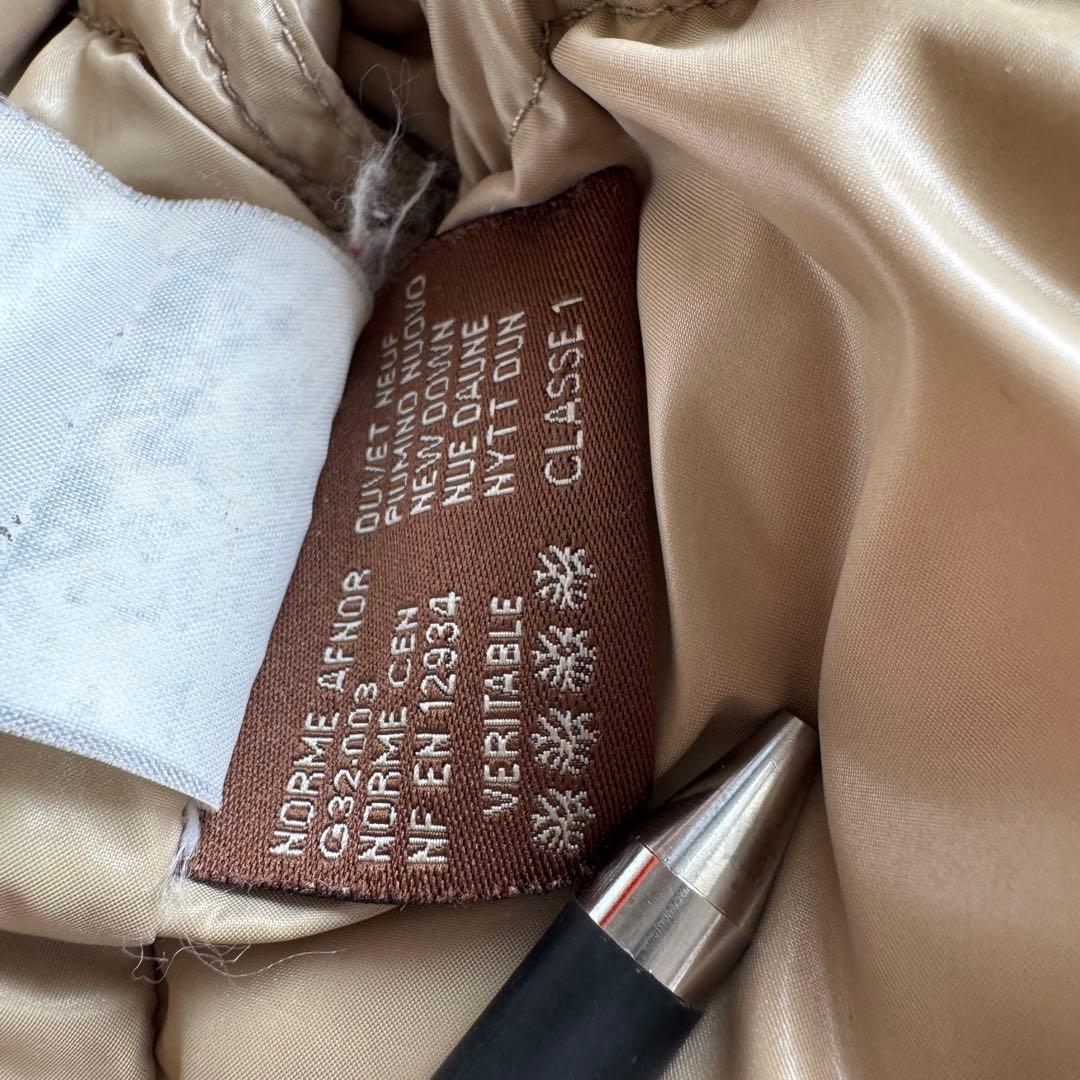 モンクレール MONCLER ダウンジャケット 茶タグ