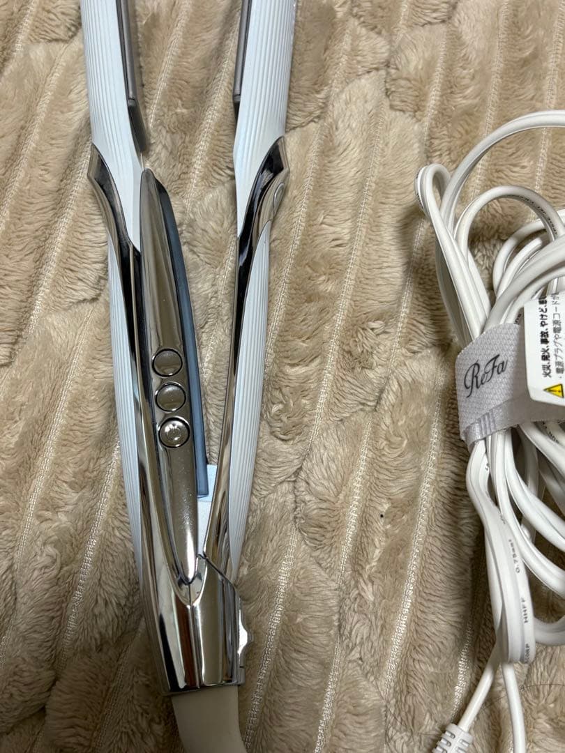 リファ ストレートヘアアイロン ホワイト