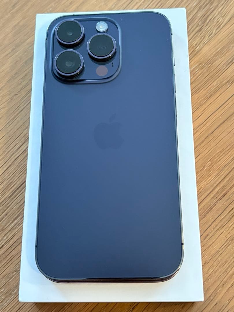 最終値下げ‼️ 美品 iPhone 14Pro ディープパープル 256GB