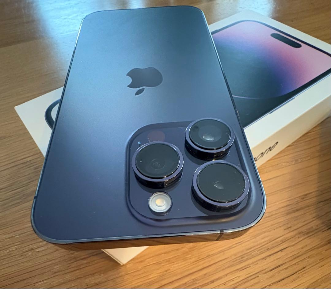 最終値下げ‼️ 美品 iPhone 14Pro ディープパープル 256GB