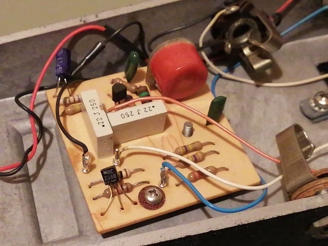 【希少・ヴィンテージワウ】Jen Cry Baby SUPER (赤FASEL)