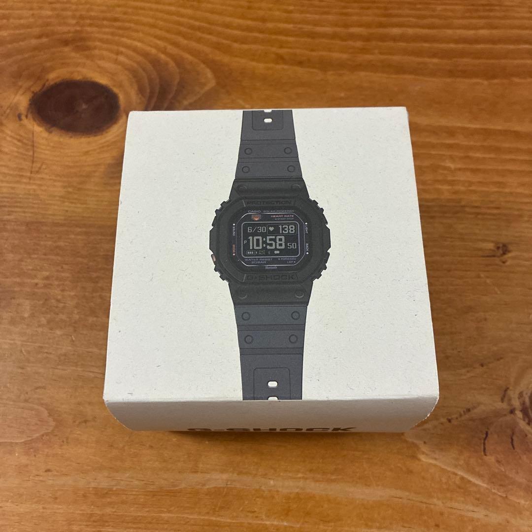 G-SHOCK DW-H5600-1JR デジタル腕時計 ブラック 心拍数測定