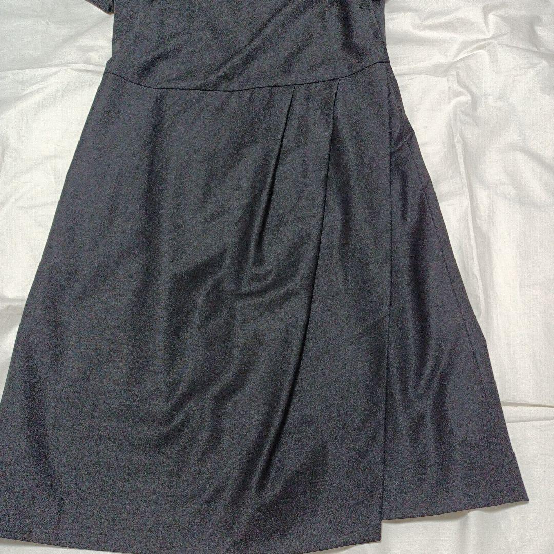 theory luxe フォーマルワンピース スーツ ノーカラー セットアップ