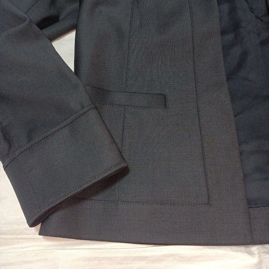 theory luxe フォーマルワンピース スーツ ノーカラー セットアップ