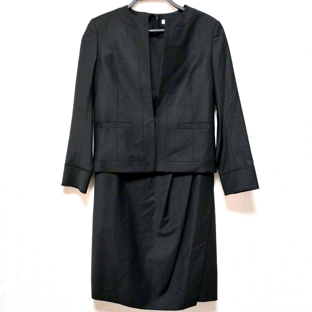 theory luxe フォーマルワンピース スーツ ノーカラー セットアップ