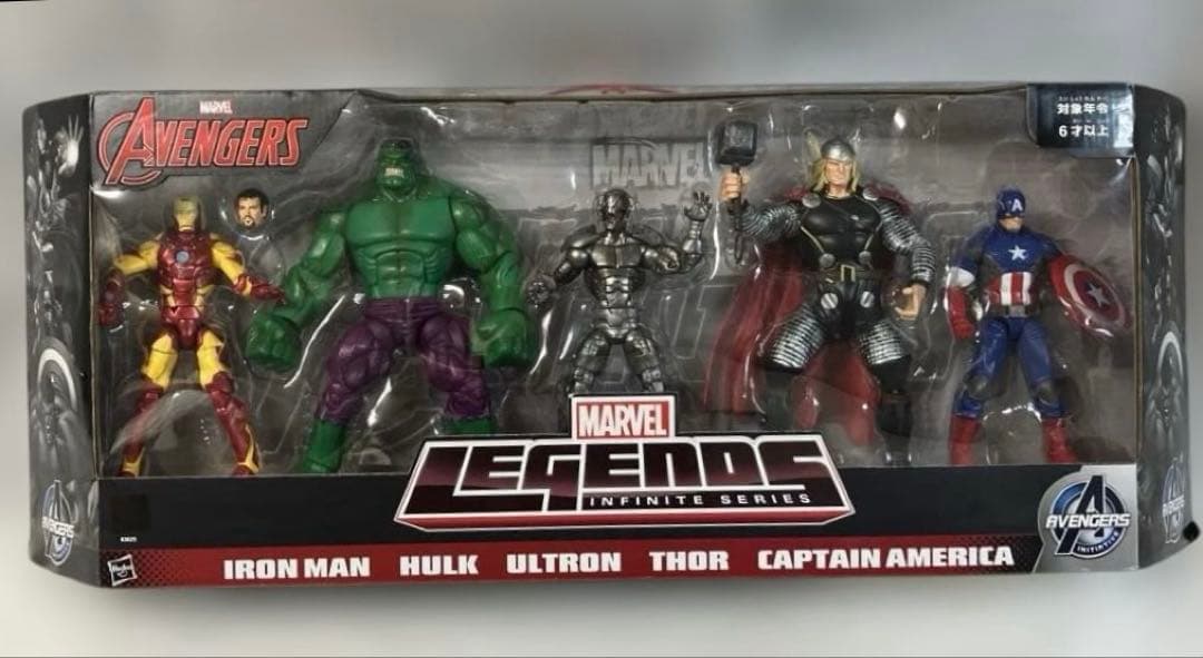 マーベル・コミック 「レジェンド」 ５パック　アベンジャーズ ｖｓ ウルトロン
