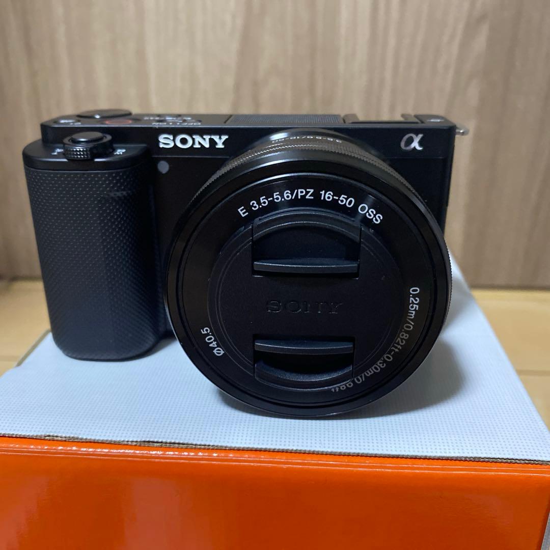 SONY ZV-E10 レンズキット　シューティンググリップ　充電器