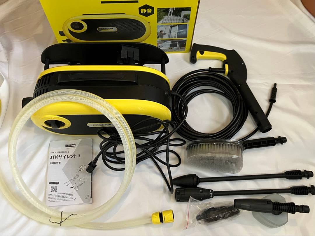KARCHER 高圧洗浄機 JTKサイレントS 本体　付属品一式