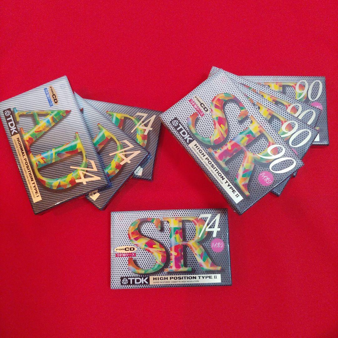 TDK SR-90F４本他　８本まとめ　カセットテープ