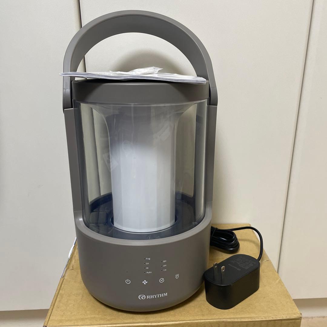 リズム　超音波式加湿器　ウォームグレー　9YYA64RH84 新品未使用品