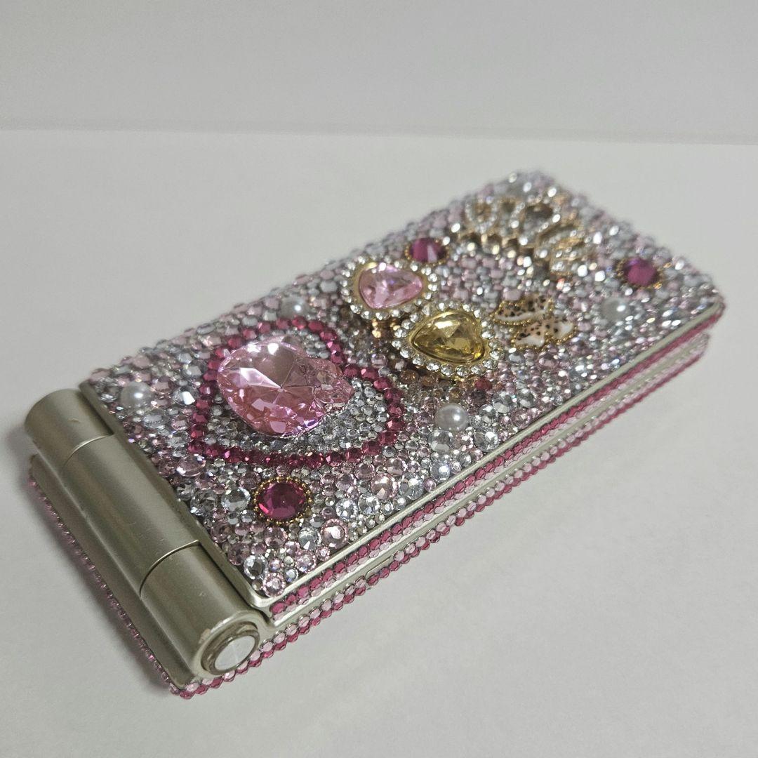 【ハート②】デコ電/平成レトロ/ガラケー/ギャル/GAL/キティ/凸電