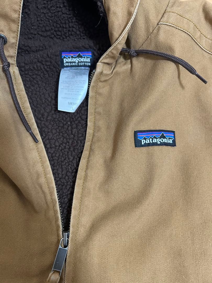 Patagonia lined canvas jacket 焚き火ジャケット
