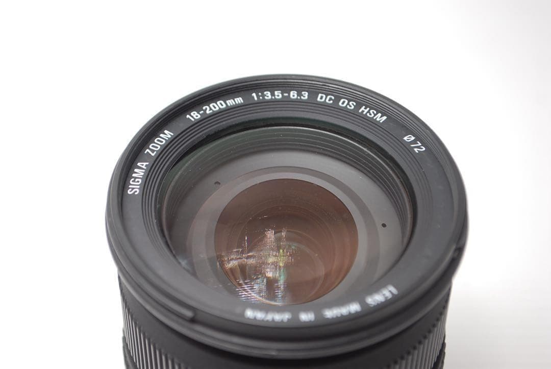 ❤️美品❤️SIGMA 18-200mm 1:3.5-6.3 DC OS HSM
