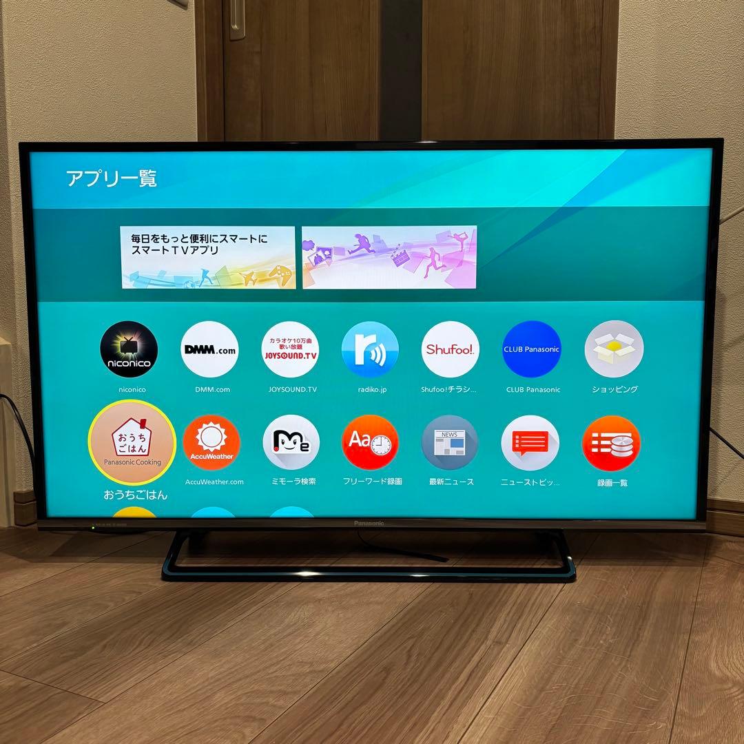 福岡発　パナソニック 40型 4K 液晶テレビ VIERA TH-40DX600