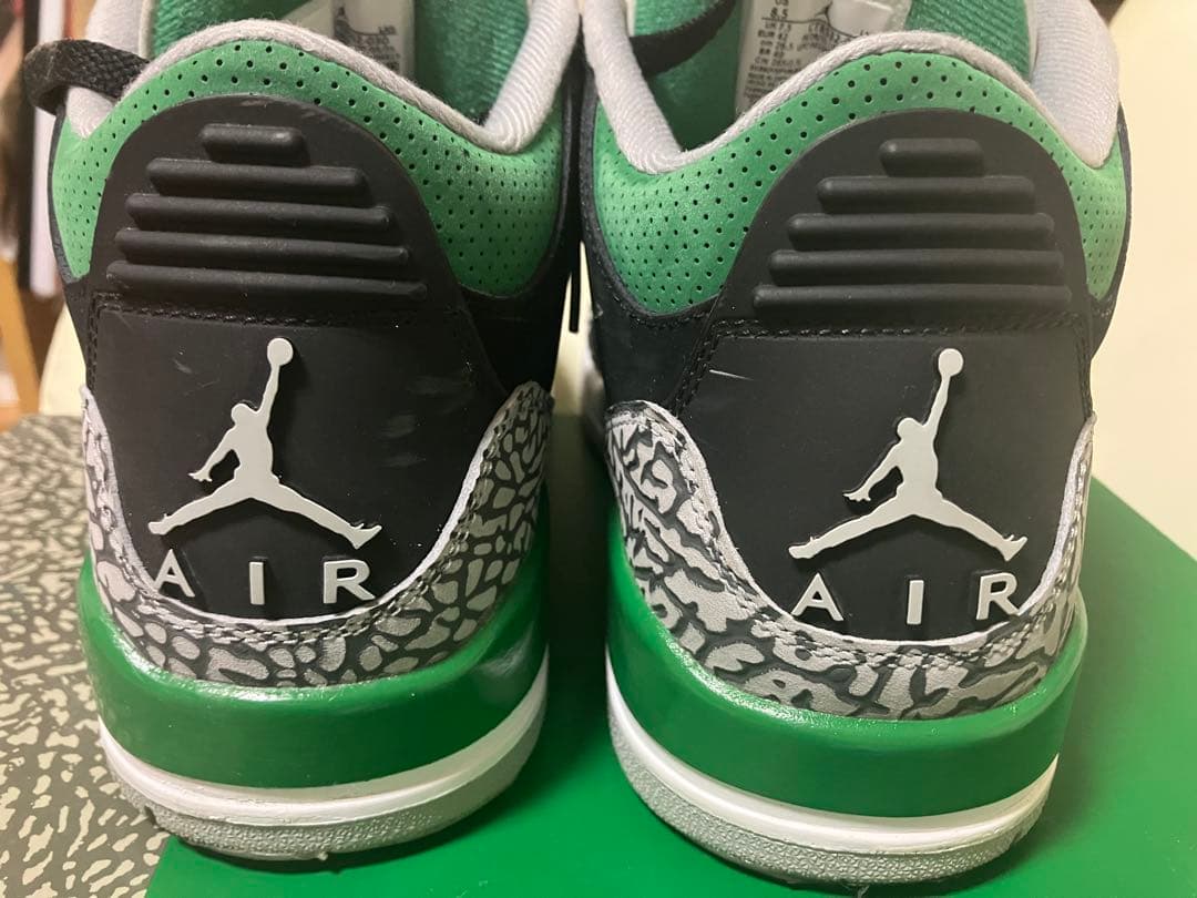 靴 AIR JORDAN3 PINE GREEN 26.5
