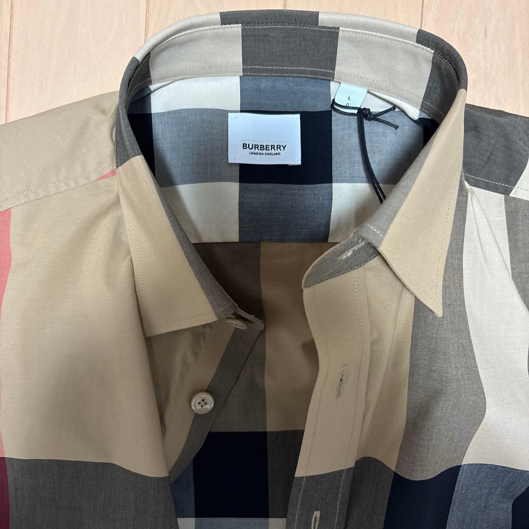 英子さん専用！最終価格！BURBERRY 半袖チェックシャツ 新品タグ付き