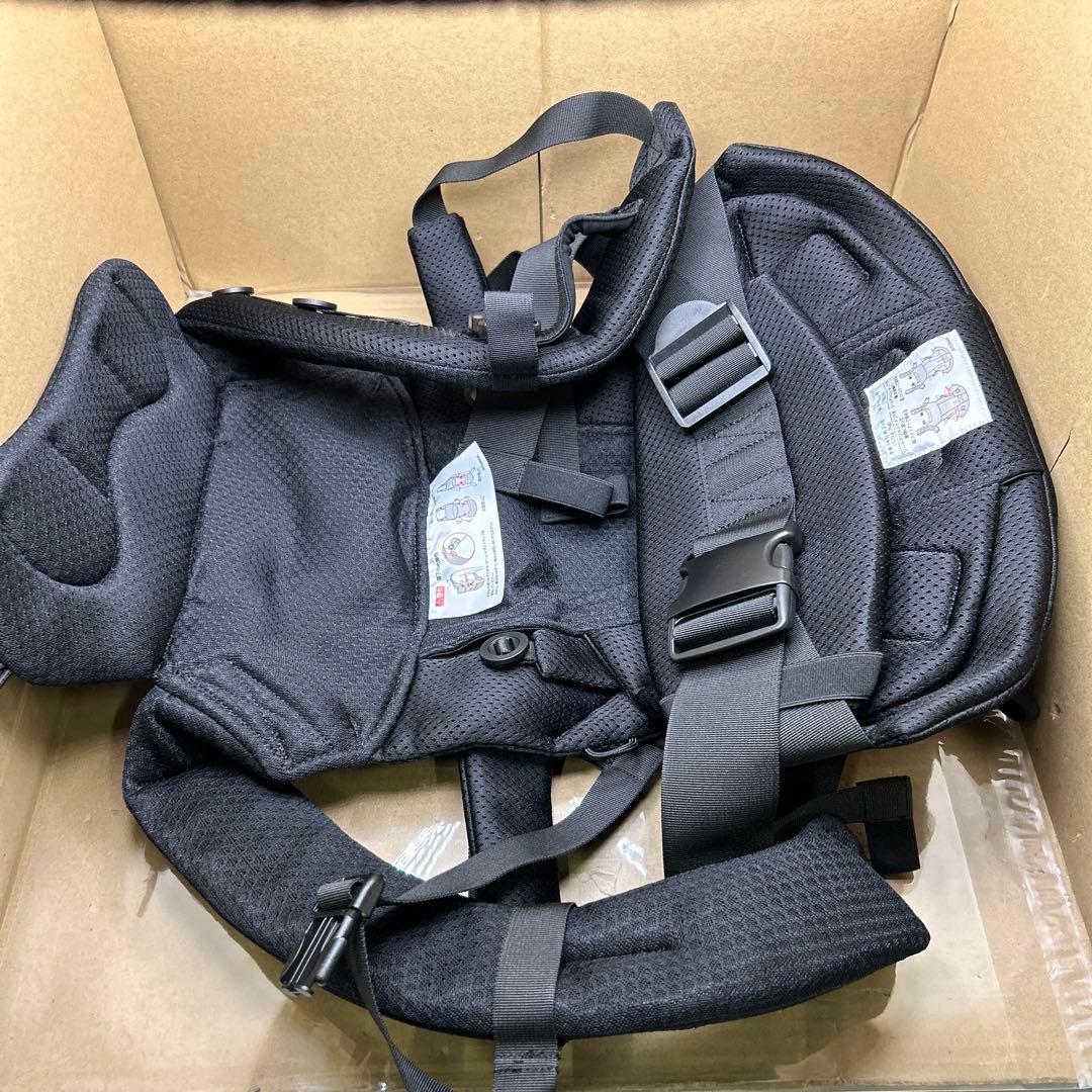 BC110 エールベベ・ベビーキャリア スリー キューディー ブラック