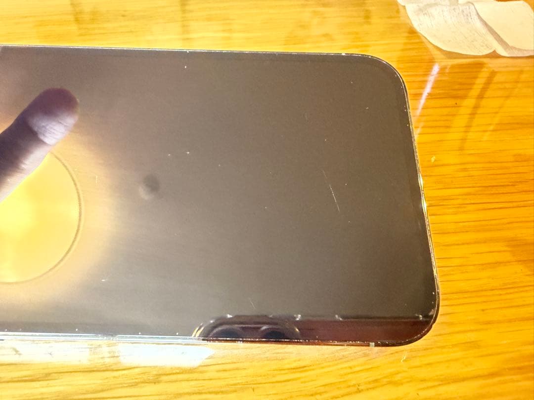 【美品】iPhone13ProMax256GBアルパイングリーンSIMフリー