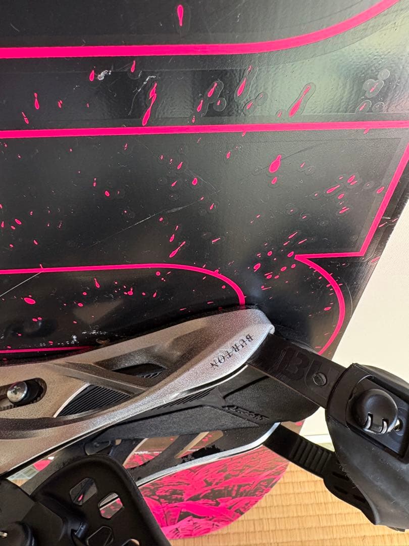 (お値下げしました)ELANスノーボード BURTONビンディング 145cm