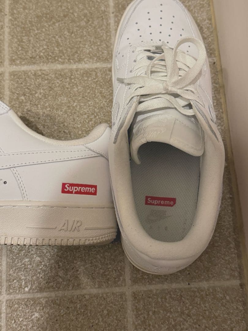 Nike Air Force 1 Supreme White 27.5㎝