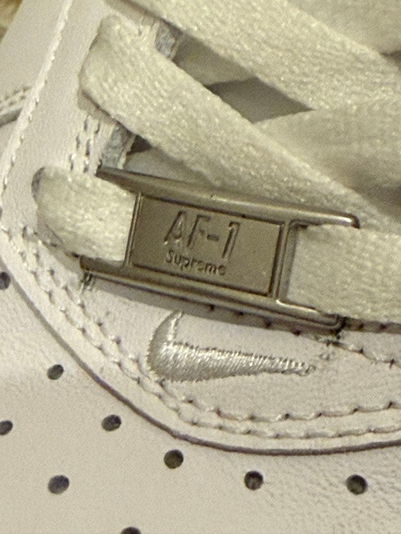 Nike Air Force 1 Supreme White 27.5㎝