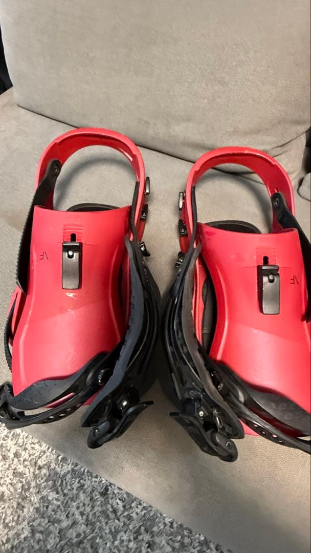 FLUX XFビンディング Lサイズ メタリックレッド