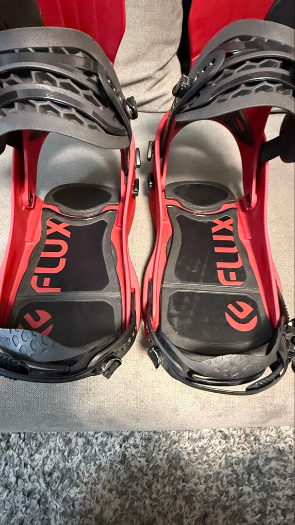 FLUX XFビンディング Lサイズ メタリックレッド